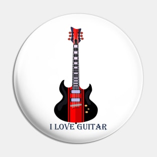 Amazing Electric Guitar: Guitar Music for Guitar lovers Pin