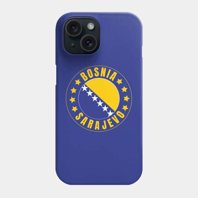 Sarajevo Phone Case by footballomatic