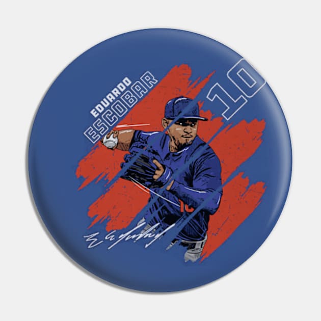 Eduardo Escobar New York M Stripes Pin by danlintonpro