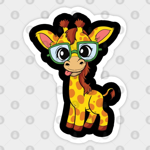 Giraffe Cutie T-Shirt - Design 3 - Animal Social Company