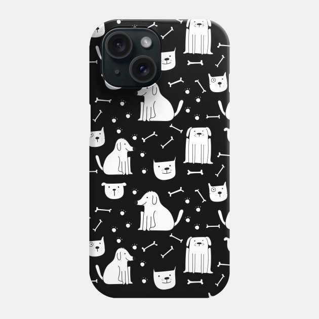 Cat and dog lovers Phone Case by A tone for life