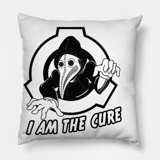 SCP 049 Plague Doctor I Am The Cure Pillow