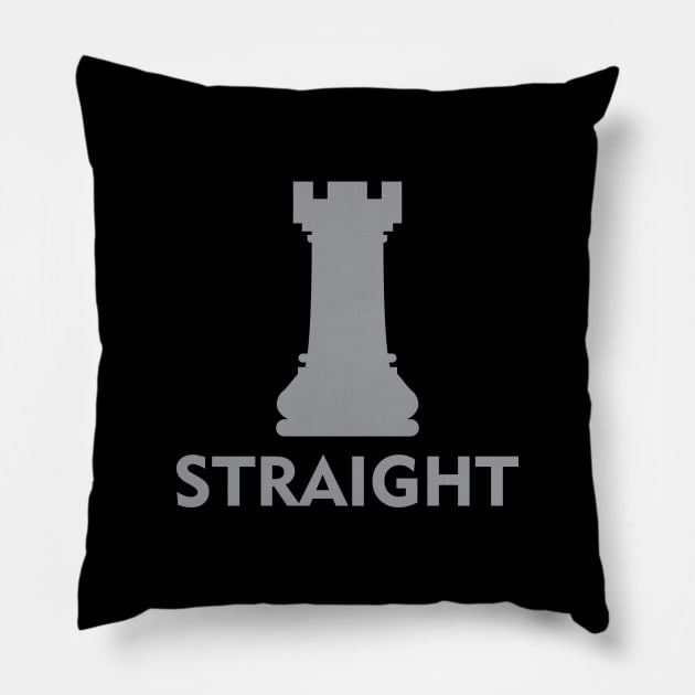 Rook - Chess Pillow by arashbeathew