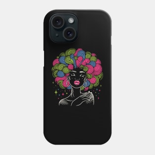 Pretty African Woman Phone Case