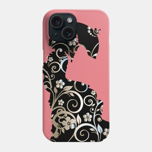 Victorian Lady Phone Case by WeeTotyMau5