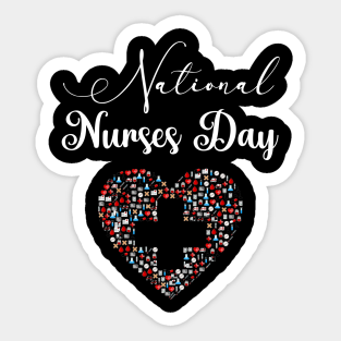 National Nurses Week Stickers | TeePublic
