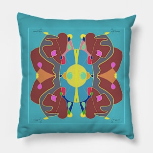 Mandala color Pillow