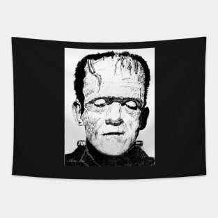 The Frankenstein monster (Boris Karloff) Tapestry