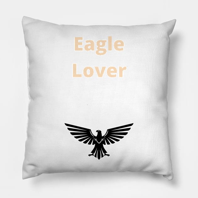 Eagle Lover - Eagle Pillow by PsyCave