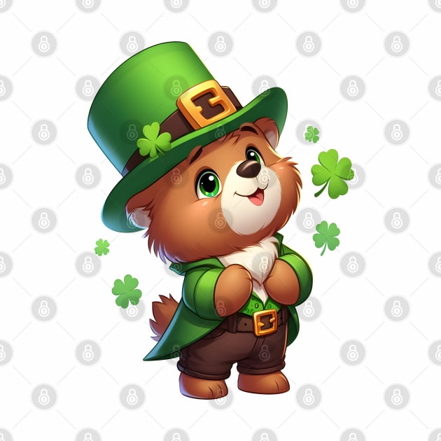 Cute Irish Leprechaun Bear Kawaii by Teddy Club
