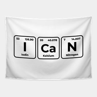 I Can - chemical elements V1 Tapestry