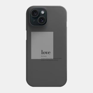 Minimalist fashion aesthetic trend elegant cool high fashion IT stylish love romantic definition unique minimalism modern script text Phone Case