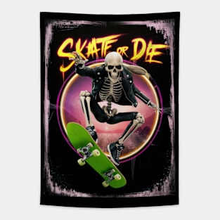 Skate or Die: Neon Rebellion Tapestry