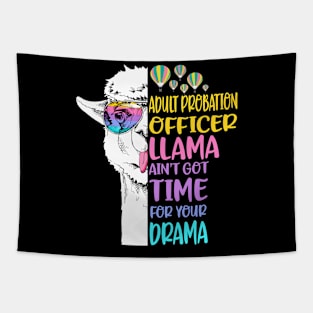 Adult Probation Officer Llama Tapestry