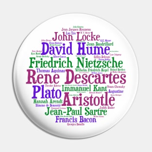 Circle of Philosophers Pin