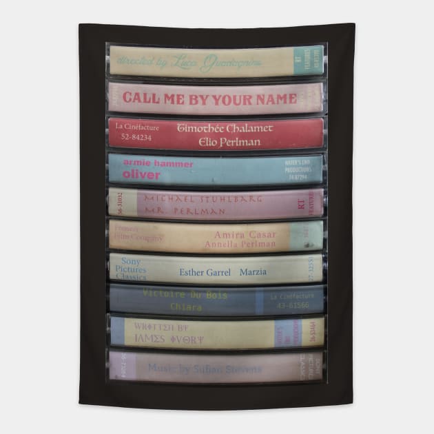 Call Me By Your Name Tapestry by JordanBoltonDesign