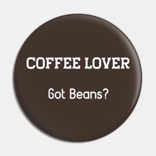 Coffee Lover - dark Pin