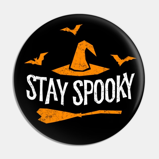 Stay Spooky Pin by tommartinart