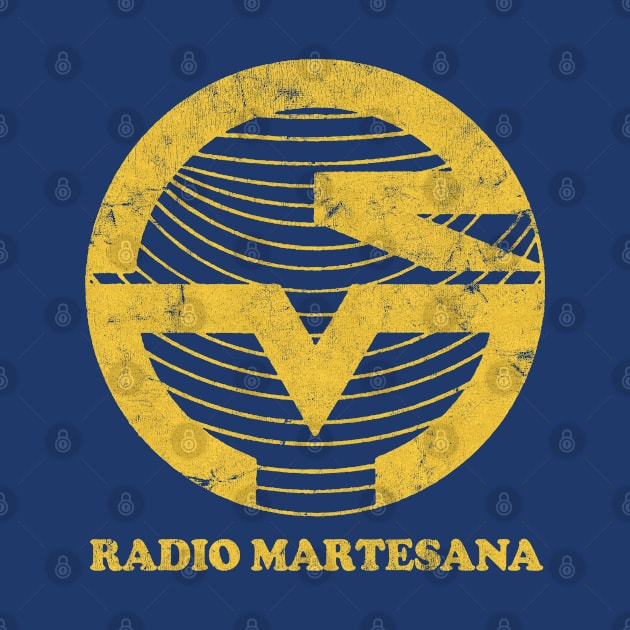 Radio Martesana 95.1 FM Italia / Defunct Station 80s Faded Design by CultOfRomance