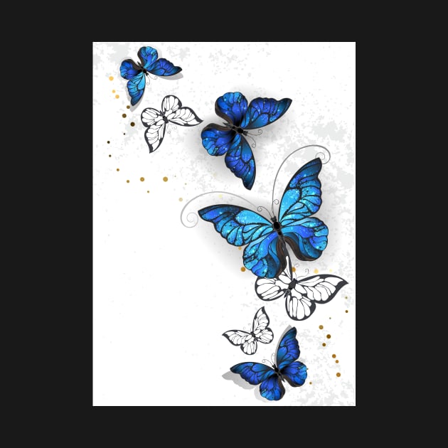 Design with Butterflies Morpho by Blackmoon9