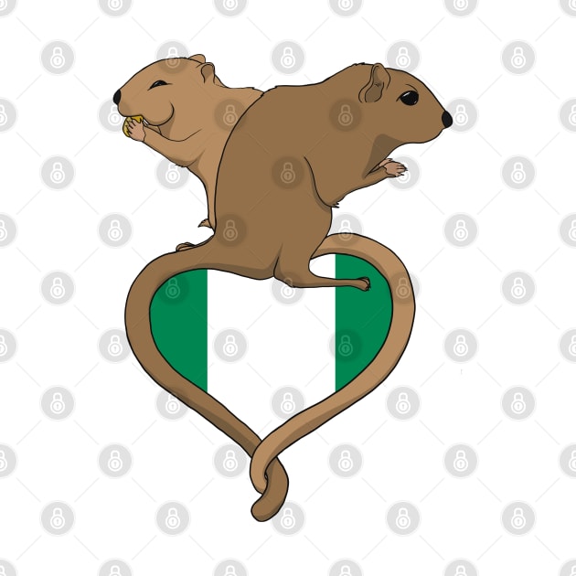 Gerbil Nigeria (light) by RampArt