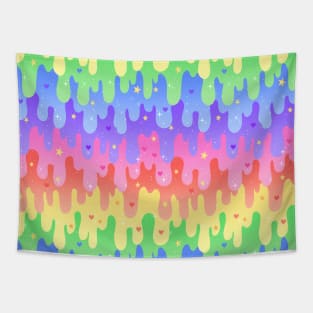 Rainbow Slime Tapestry