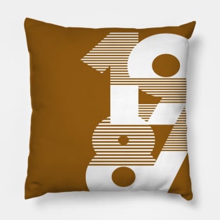 Year 1987 Pillow