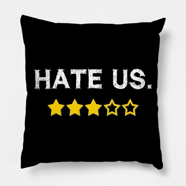 HATE US Proud Houston Baseball Fan Pillow by EmmaShirt