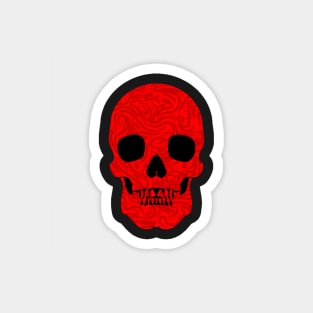 Red Skull | Pop Art Magnet