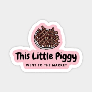 This Little Piggy Magnet