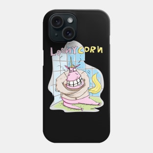 Unicorn goes Loonycorn Phone Case