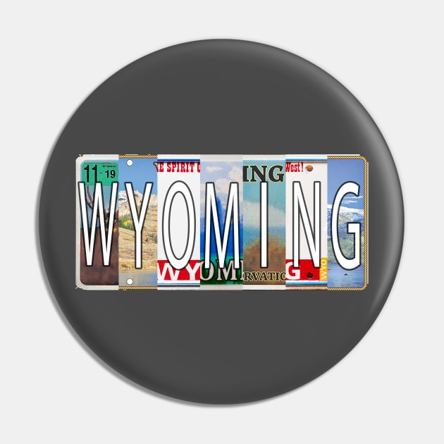 Wyoming License Plates Pin by stermitkermit