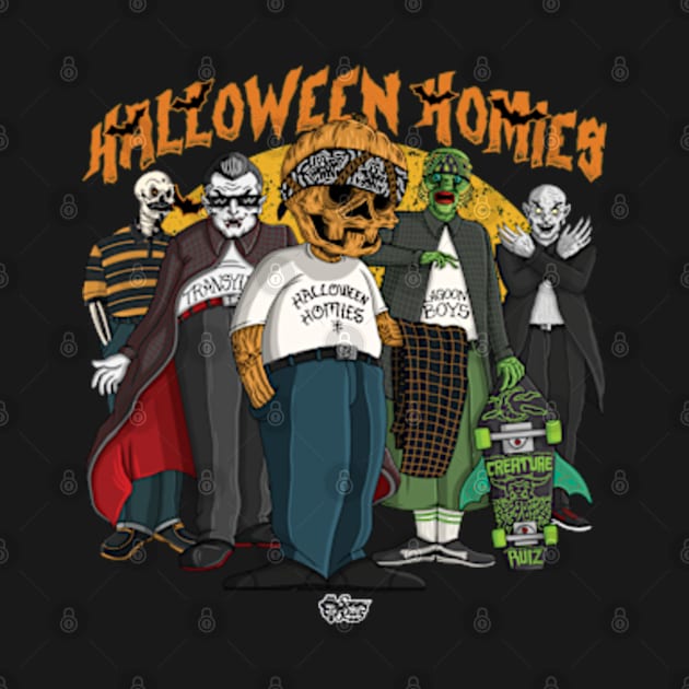 Halloween Homies by The Art of Sammy Ruiz