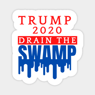 Trump 2020 Drain The Swamp Election Campaign Magnet