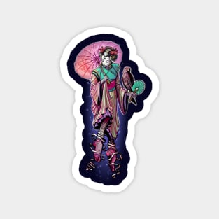 Floating Geisha Magnet