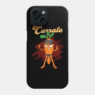 Carrate Karate Carrot Pun Phone Case