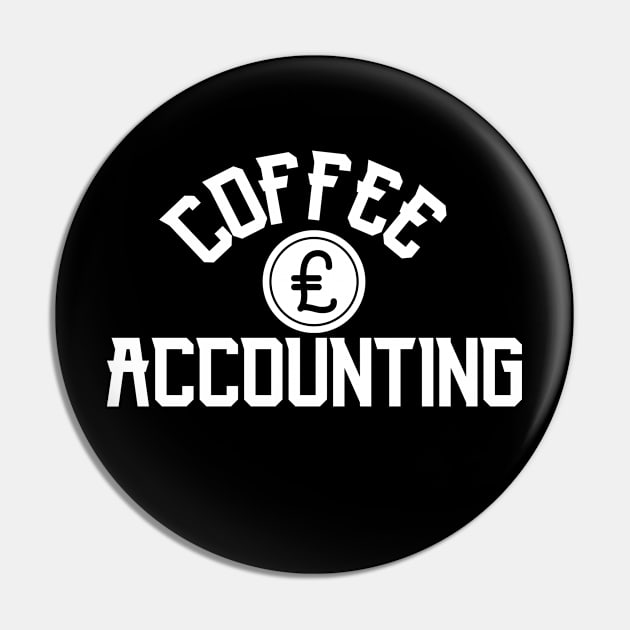 Coffee and Accounting Pin by Daso STORE