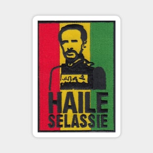 Haile Selassie Patch Magnet