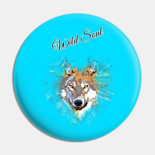 Wolf. Wild Soul. Magical time. Pin