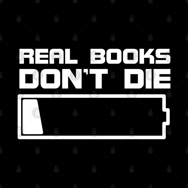 Real books don't die by All About Nerds