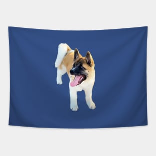 Akita Puppy Akita Inu Cute Puppy Dog Tapestry