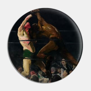 Both Members of This Club by George Bellows Pin