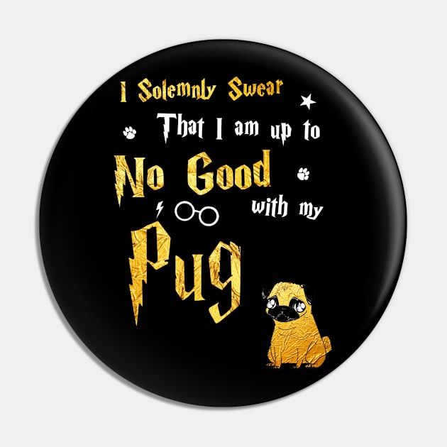 Pug Pin by dogfather