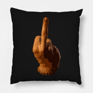 ADDAMS Family, Wednesday-Thing Zero F's given - Pixelated design, Pillow