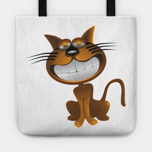 The feisty cat Tote