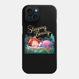 Sleeping Beauty Design Phone Case