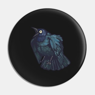 Brewer's Blackbird Pin