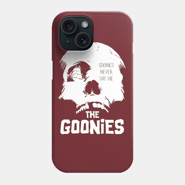 The Goonies "Never Say Die" Phone Case by RyanBlackDesigns