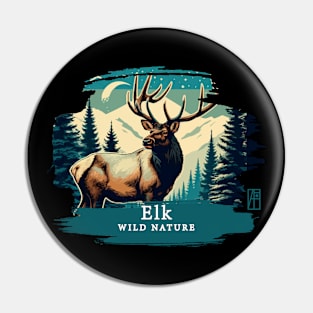 Elk - WILD NATURE - ELK -1 Pin