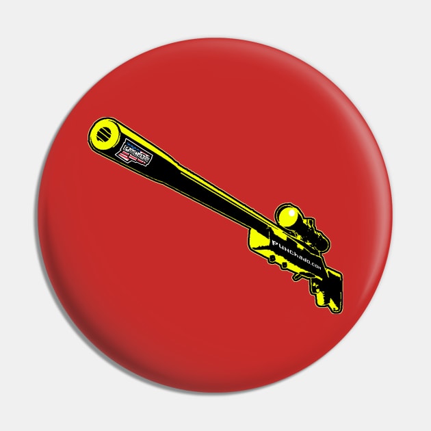 Punchado Sniper Rifle Blank Text, v. Code Yellow Pin by punchado